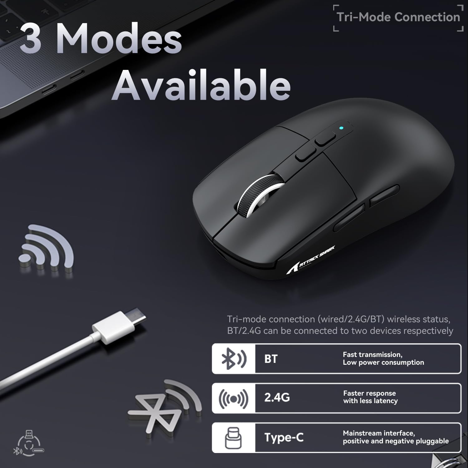 Attack Shark X6 (Black)