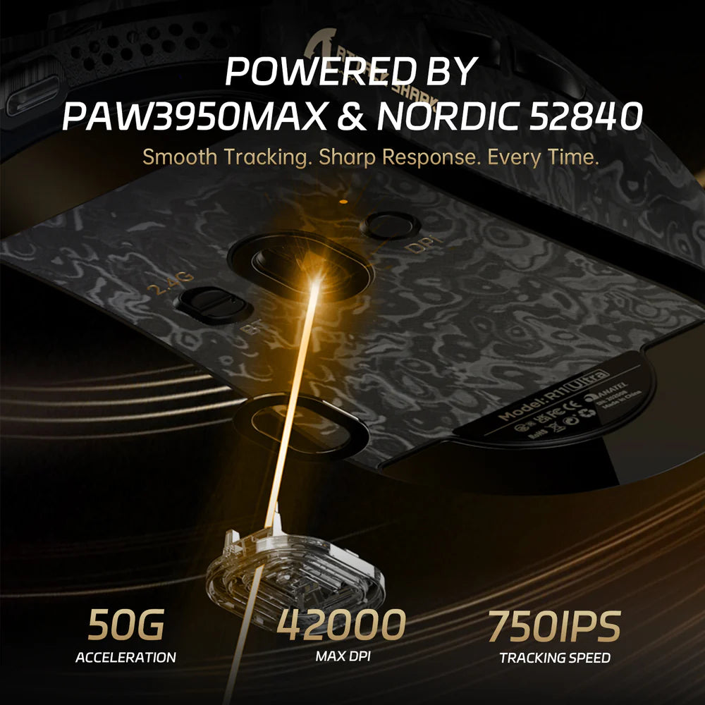 Attack Shark R11 (Black Shark) – Jlite Customs Enterprise