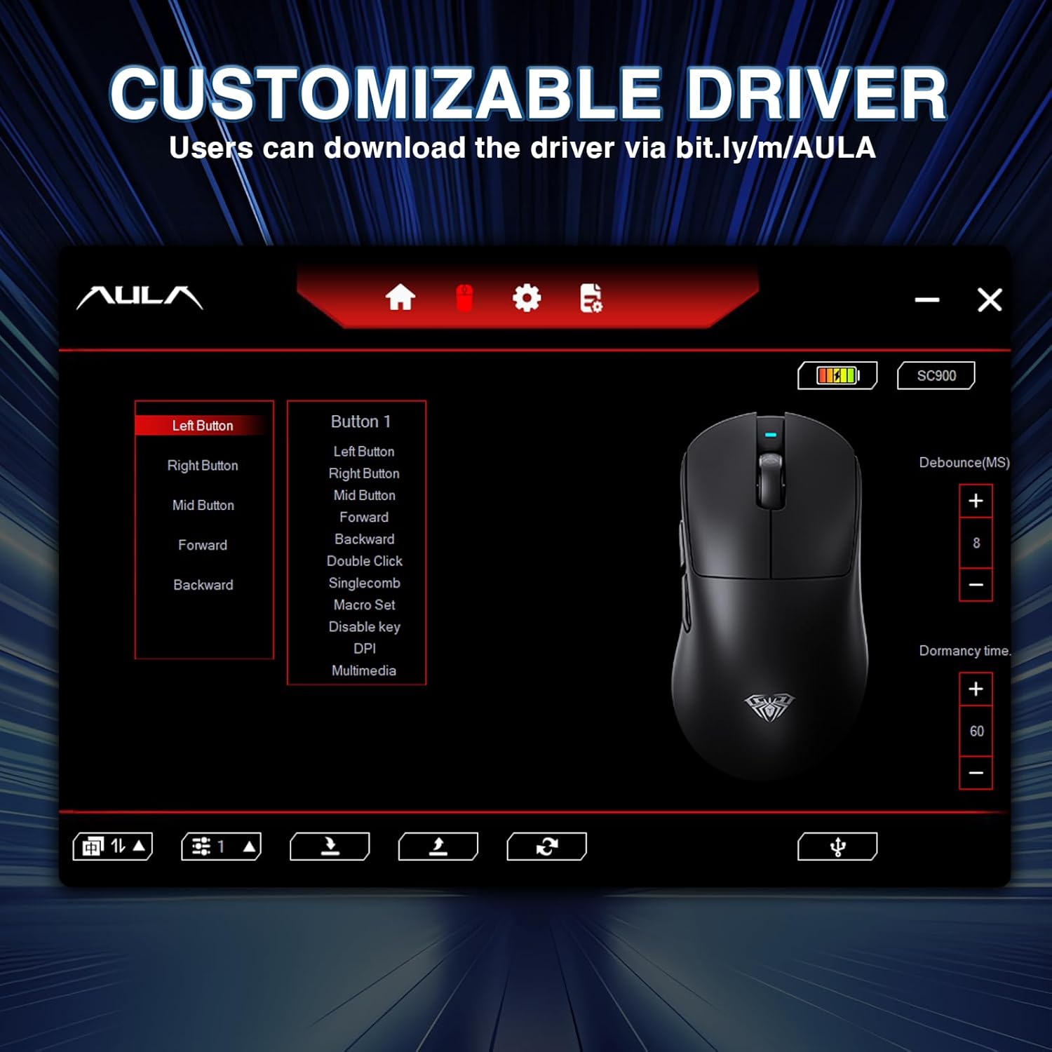 Aula SC900 Pro (Black)