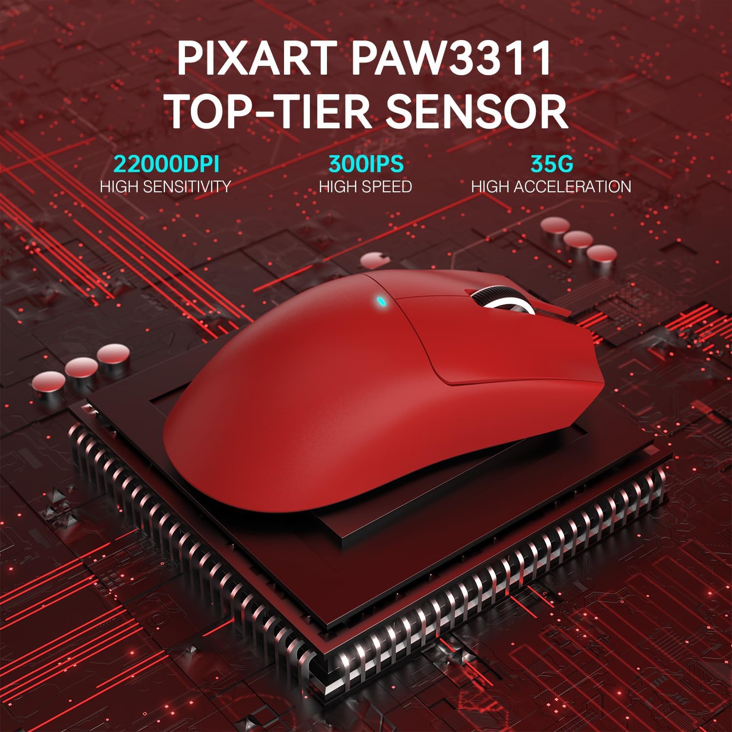 Attack Shark X11 (Red)