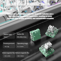 Attack Shark X65 Pro HE (White Contour)