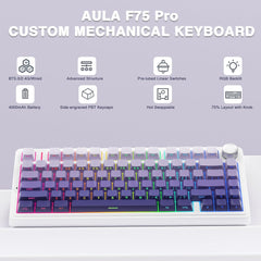 Aula F75 (Gradient Purple - Star Vector Switch)