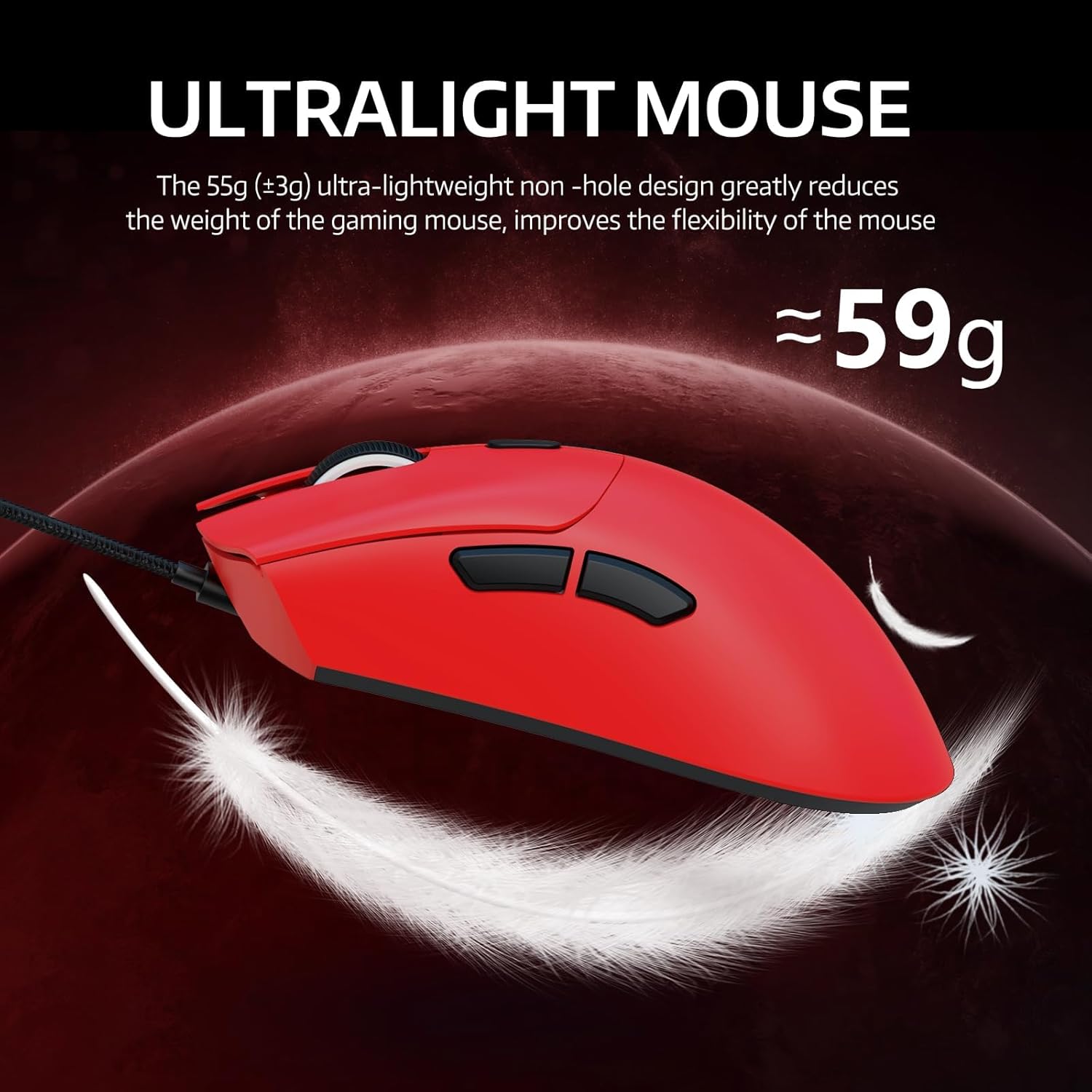 Attack Shark R1 (Red)