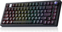 Leobog Hi75C Pro (Black Contour - Turquoise Switch)