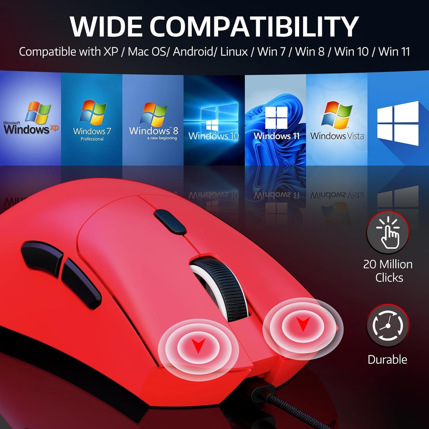 Attack Shark R1 (Red)