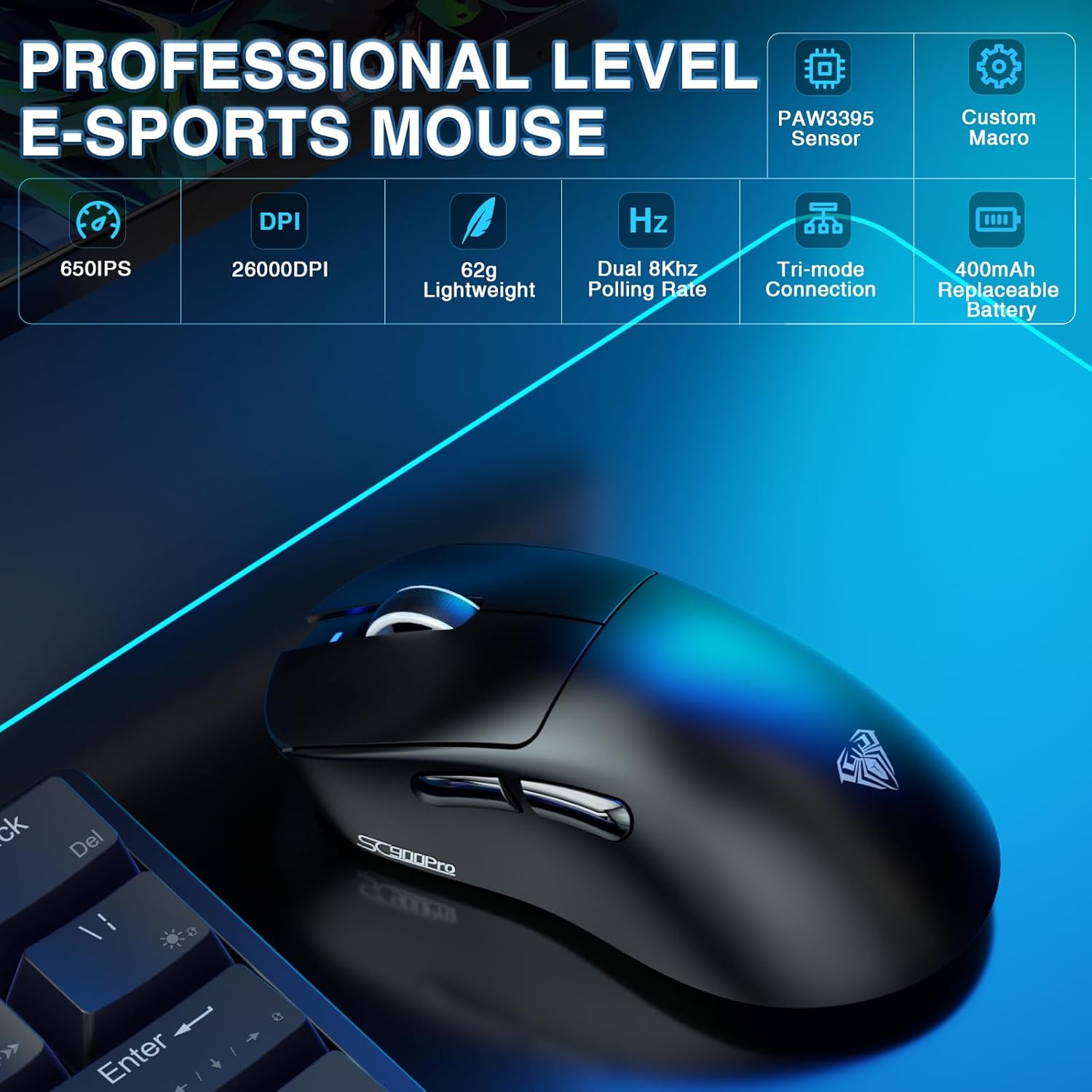 Aula SC900 Pro (Black)