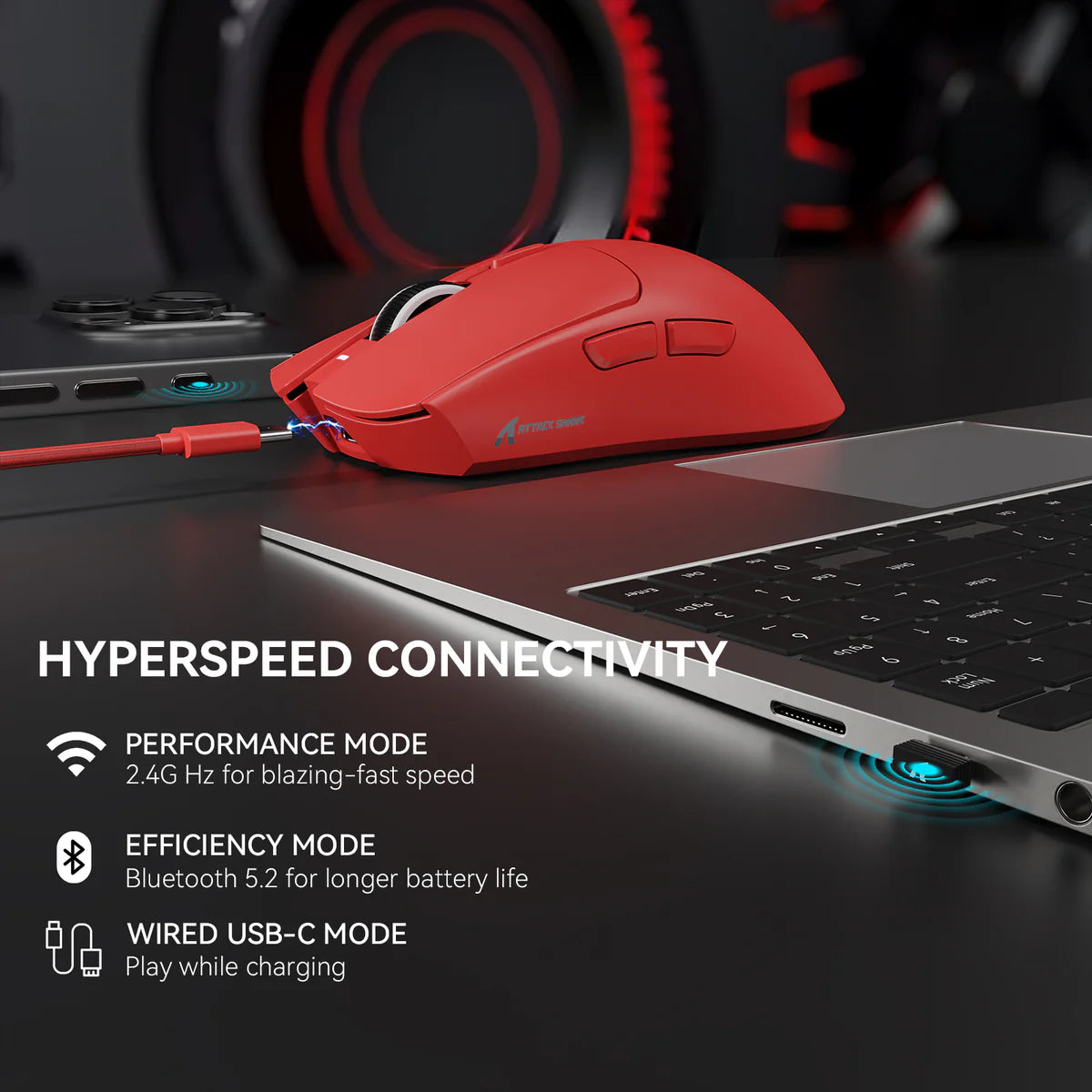 Attack Shark X1 (Red)