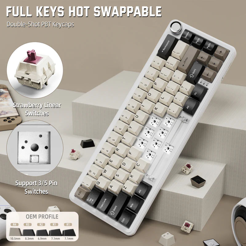 Attack Shark X66 (White)