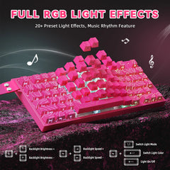 Attack Shark R82 HE (Pink Contour)