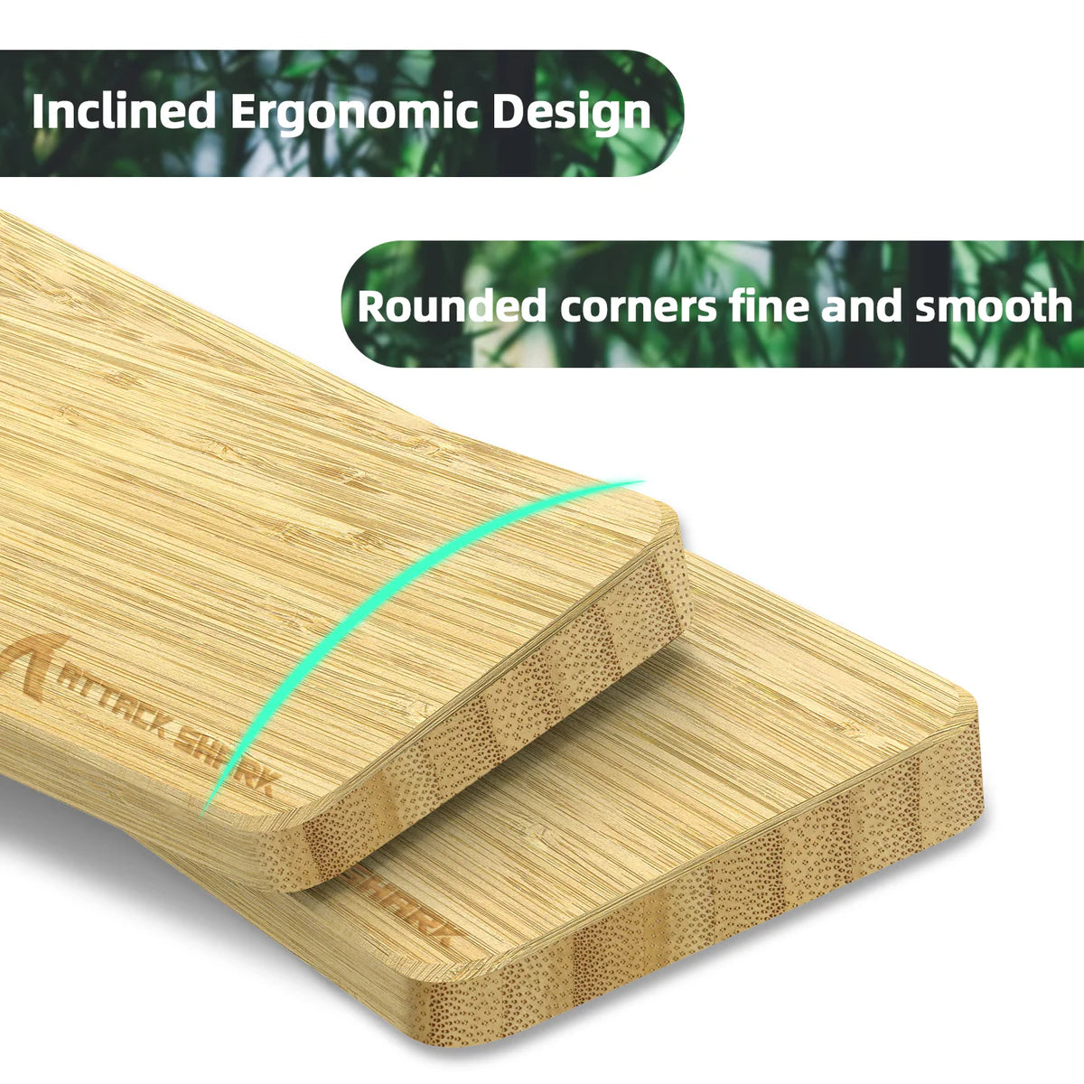 Attack Shark WZ01 Bamboo Wrist Rest (87 Keys)