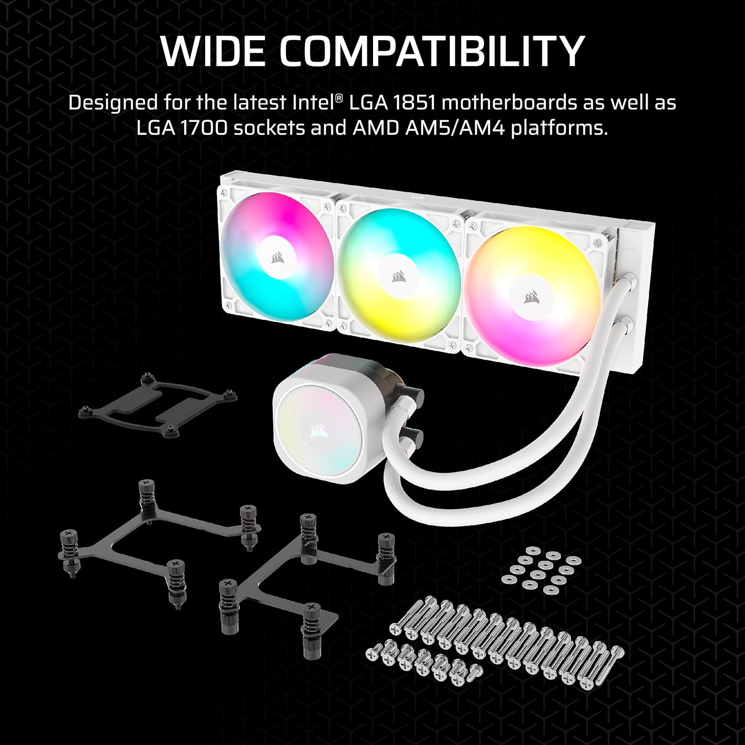 Corsair Nautilus 360 RS ARGB (White)