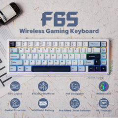 Aula F65 (White - Nimbus Switch)