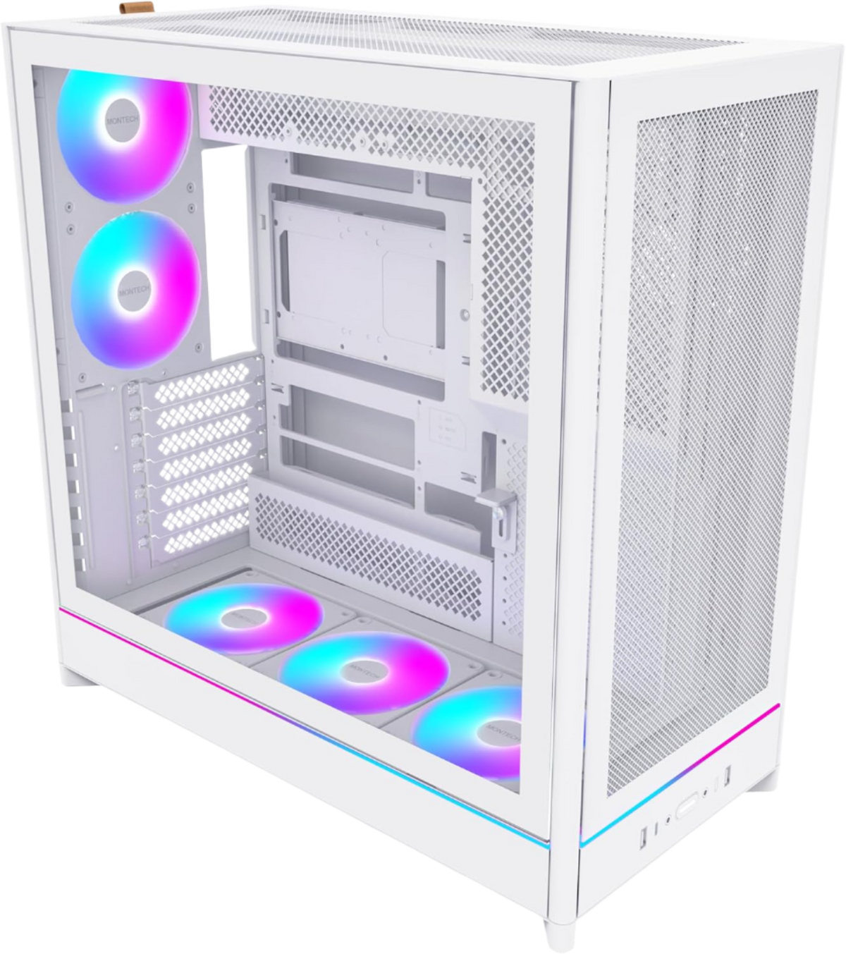 Montech HS01 Pro Mesh (White)