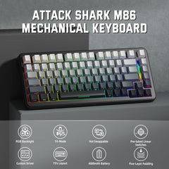 Attack Shark M86 (Gradient Grey)