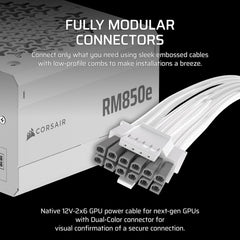 Corsair RM850e PCIe 5.1 (White)