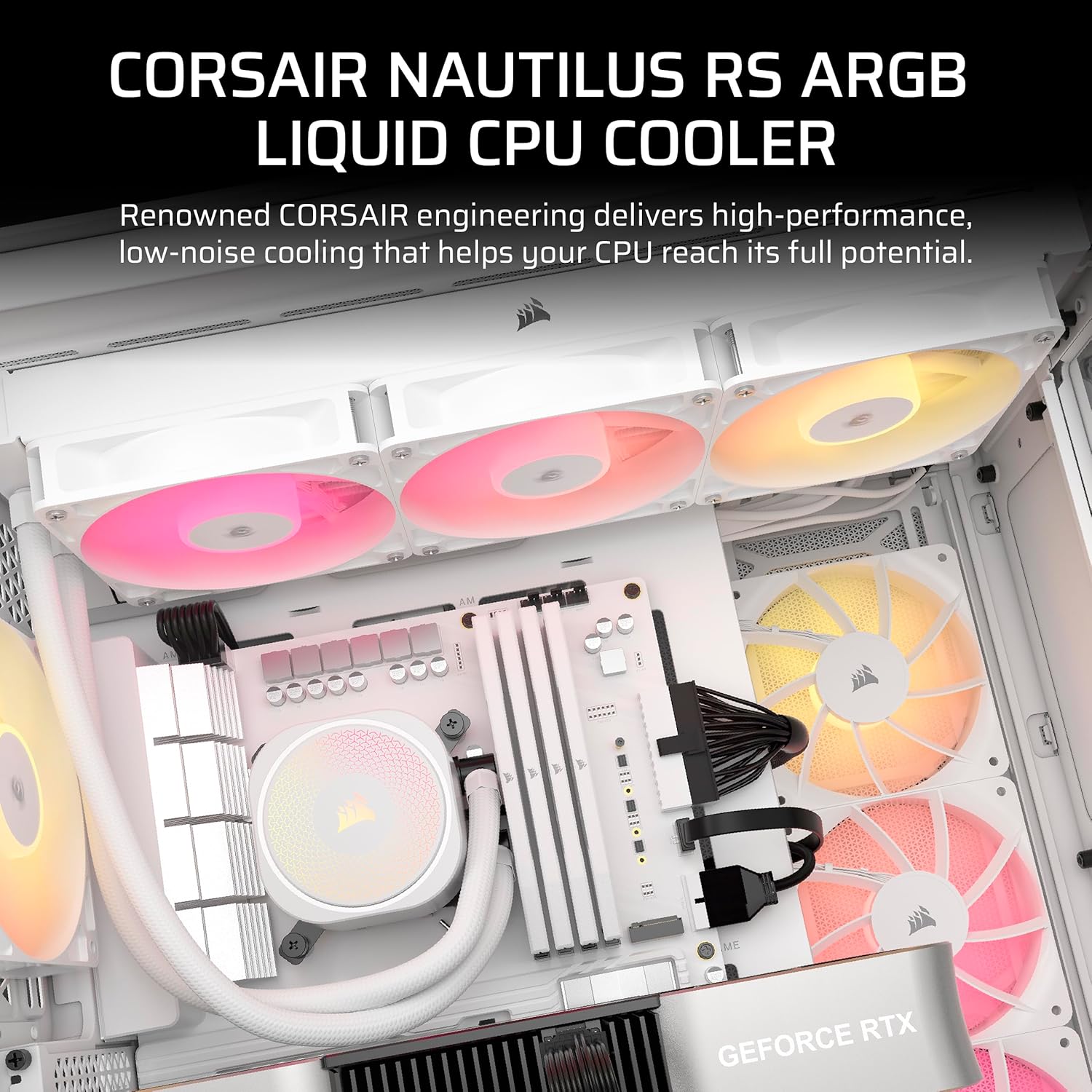 Corsair Nautilus 360 RS ARGB (White)