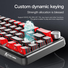 Attack Shark X65 Pro HE (Black & Red Contour)