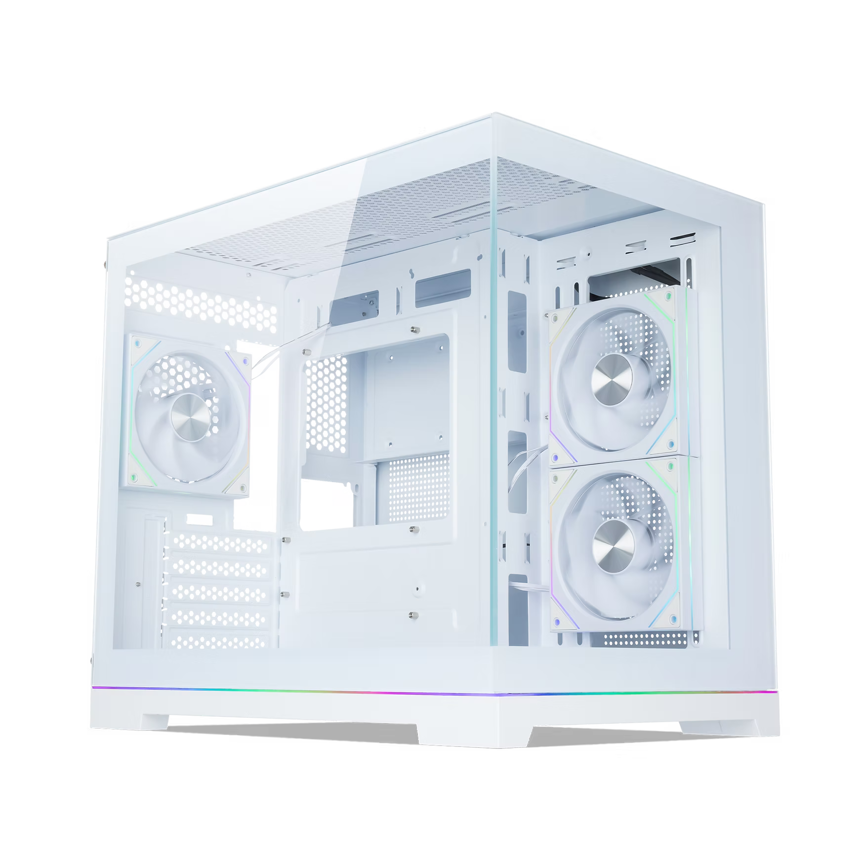 Tecware VXN Glow M TG (White)