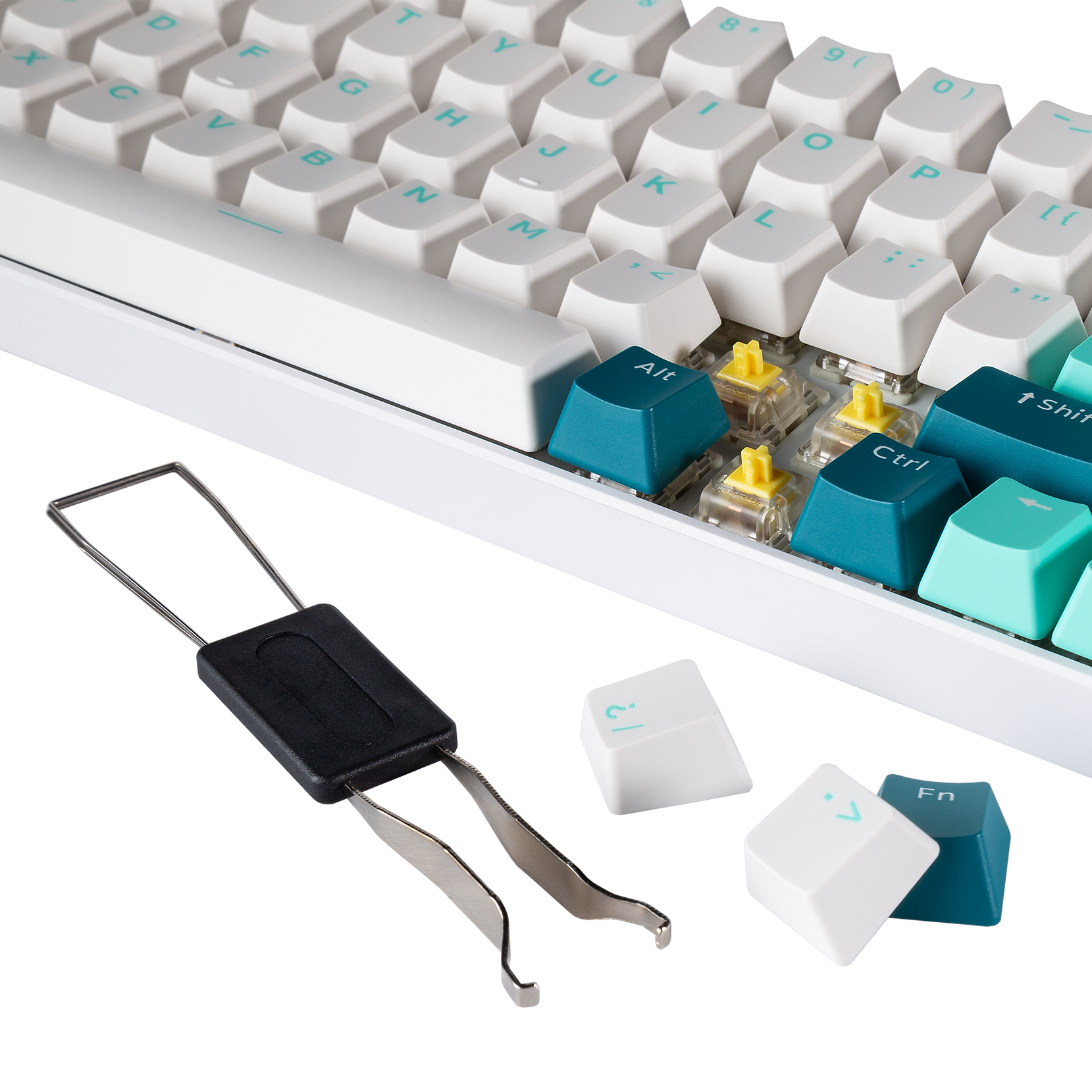 Tecware B68+ (White - Gateron Yellow)