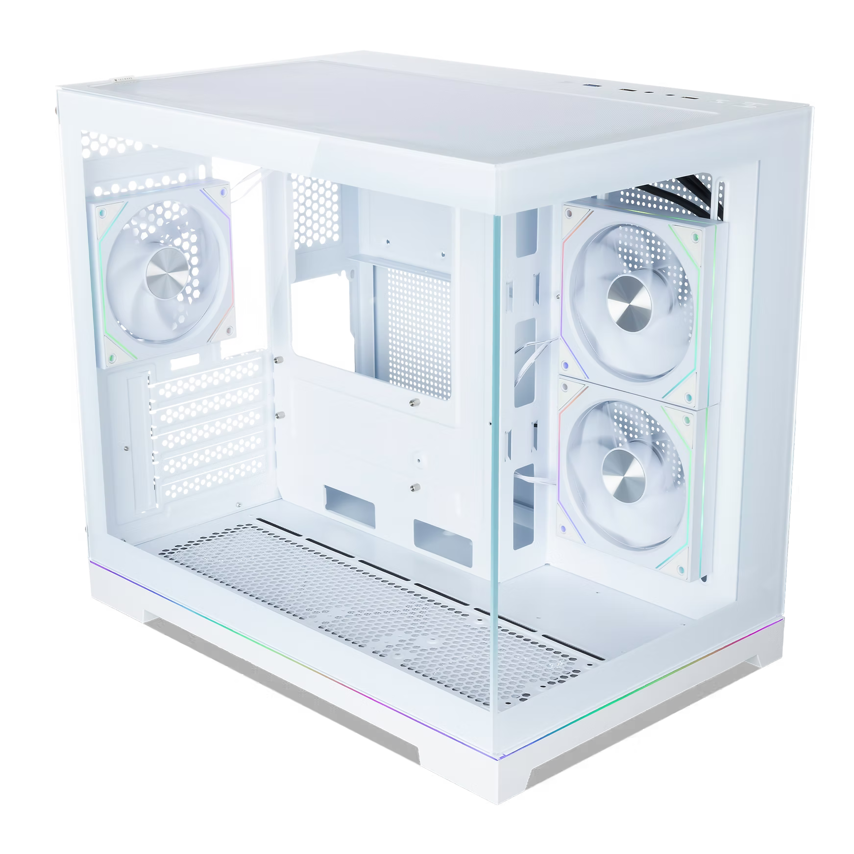 Tecware VXN Glow M TG (White)