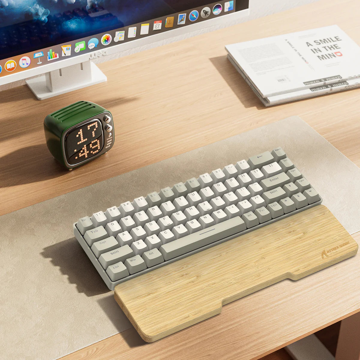 Attack Shark WZ01 Bamboo Wrist Rest (87 Keys)