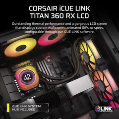 Corsair iCUE Titan 360 RX LCD (Black)