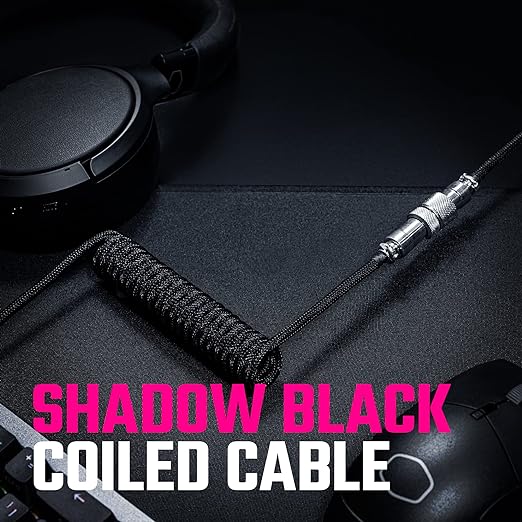 CM Coiled Cable (Black)