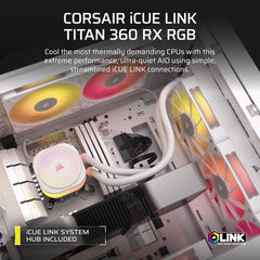 Corsair iCUE Titan 360 RX LCD (White)