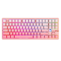 Aula F87 Pro V2 (Pink - Strawberry Minty Switch)