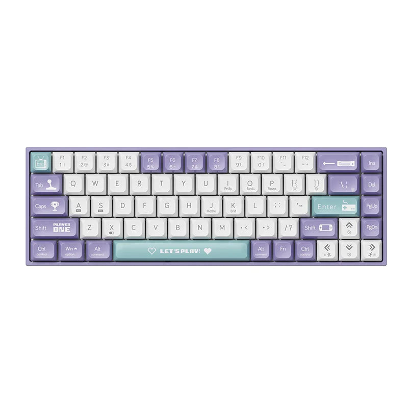 Ajazz AK680 Dual Mode (Purple - Linear Switch)