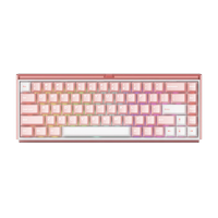 Akko Ray68 HE Wireless (Misty Pink & White - AstroAim Switch)