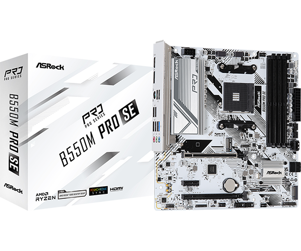 Asrock B550M Pro SE