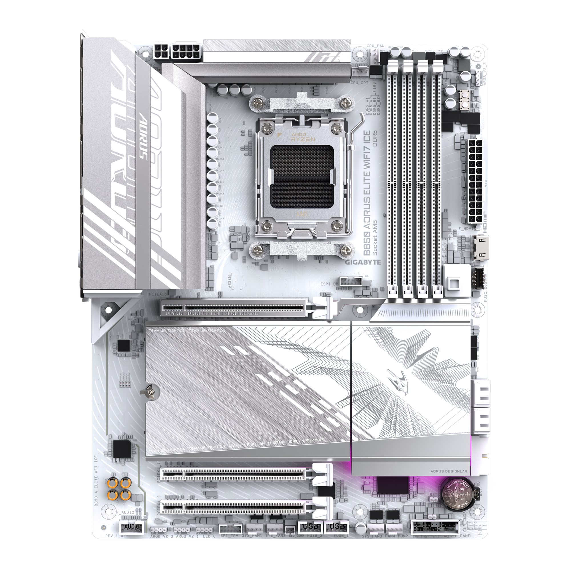 Gigabyte B850 Aorus Elite WIFI 7 ICE