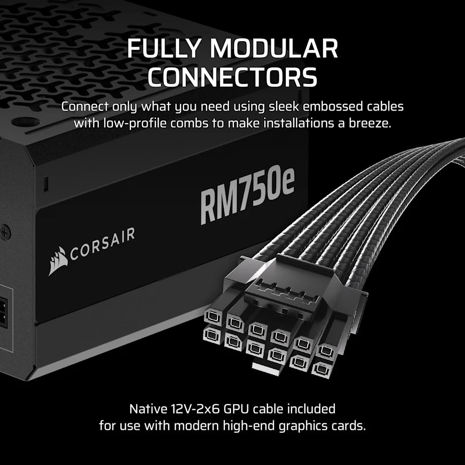 Corsair RM750e PCIe 5.1 (2025)