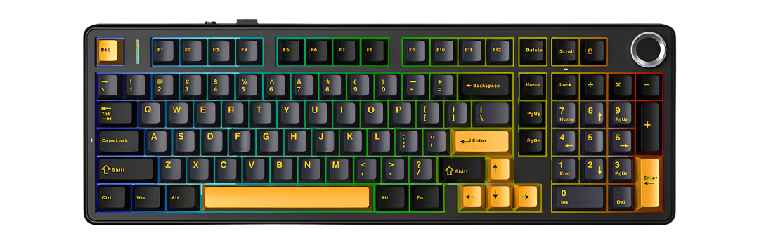 Aula F99 Pro (Dark Blue Orange - Star Vector Switch)