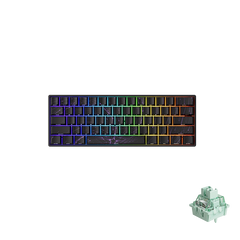 Monsgeek Fun60 Max SP Tri-Mode (Black Nebula - Glare Magnetic)