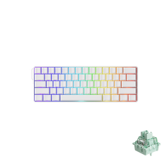 Monsgeek Fun60 Ultra SP Tri-Mode (White - Glare Magnetic)