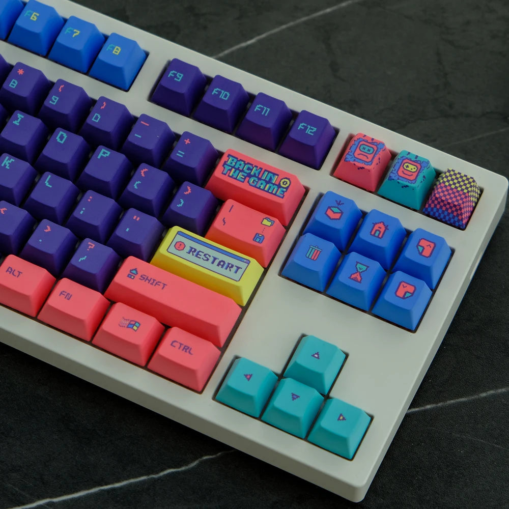 Back to the Game Keycaps (Cherry Profile)