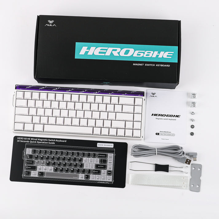 Aula Hero 68 HE (White - Pluto Switch)