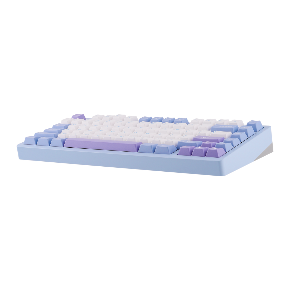 Aula M75 (Light Mist Blue - Flame Purple Switch)