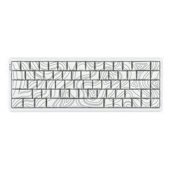 Ajazz AK680 MAX (Magnetic - Contour White)