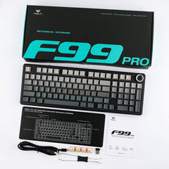 Aula F99 Pro (Shallow Light Star - Flame Purple Switch)