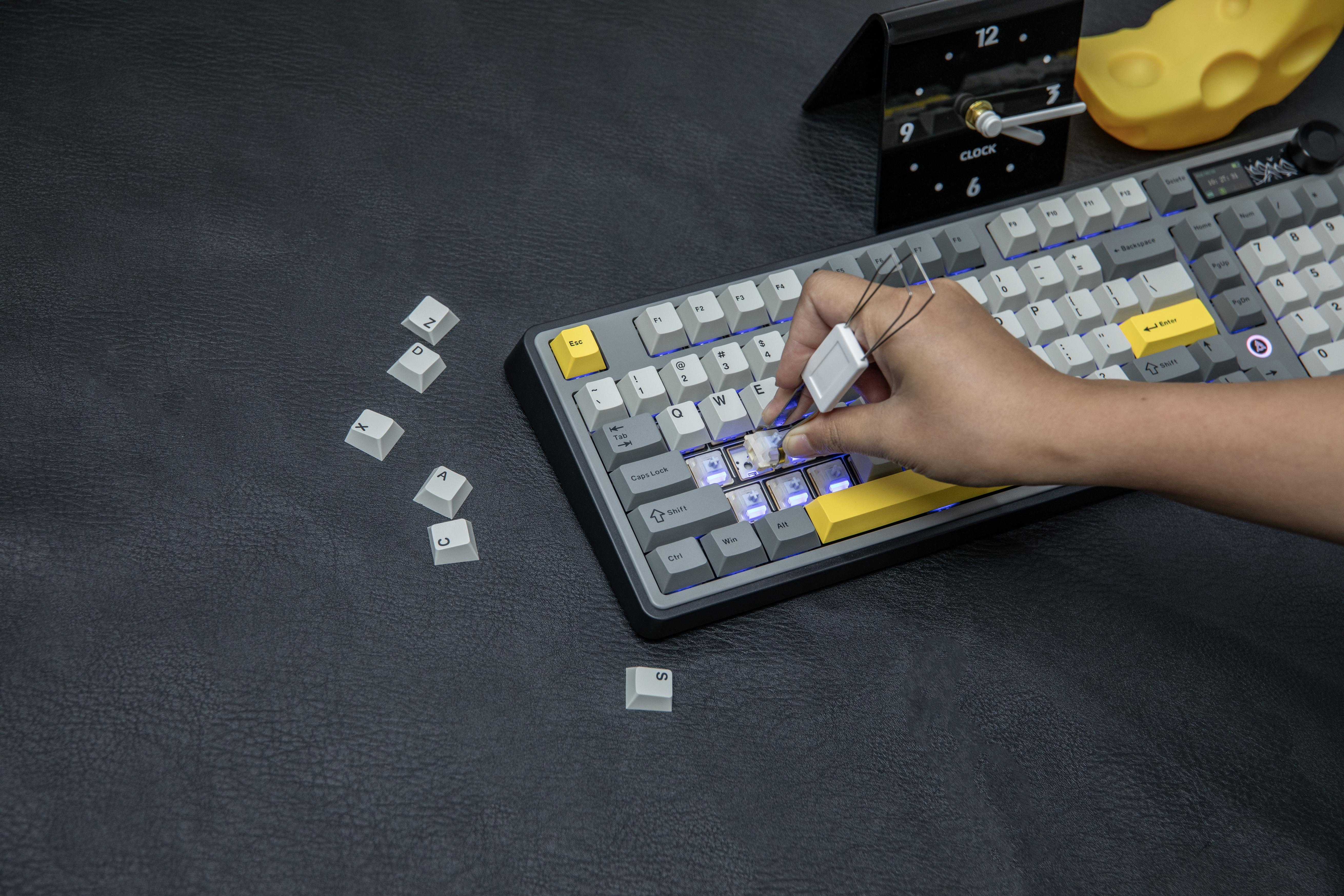Ajazz AK980 (Murad Switch - Black Gray Yellow)