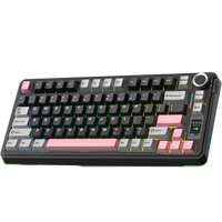 Aula S75 Pro (Grey Black Pink - Caramel Latte Switch)