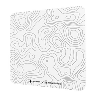 Attack Shark CM05 Mousepad (White - Tempered Glass)