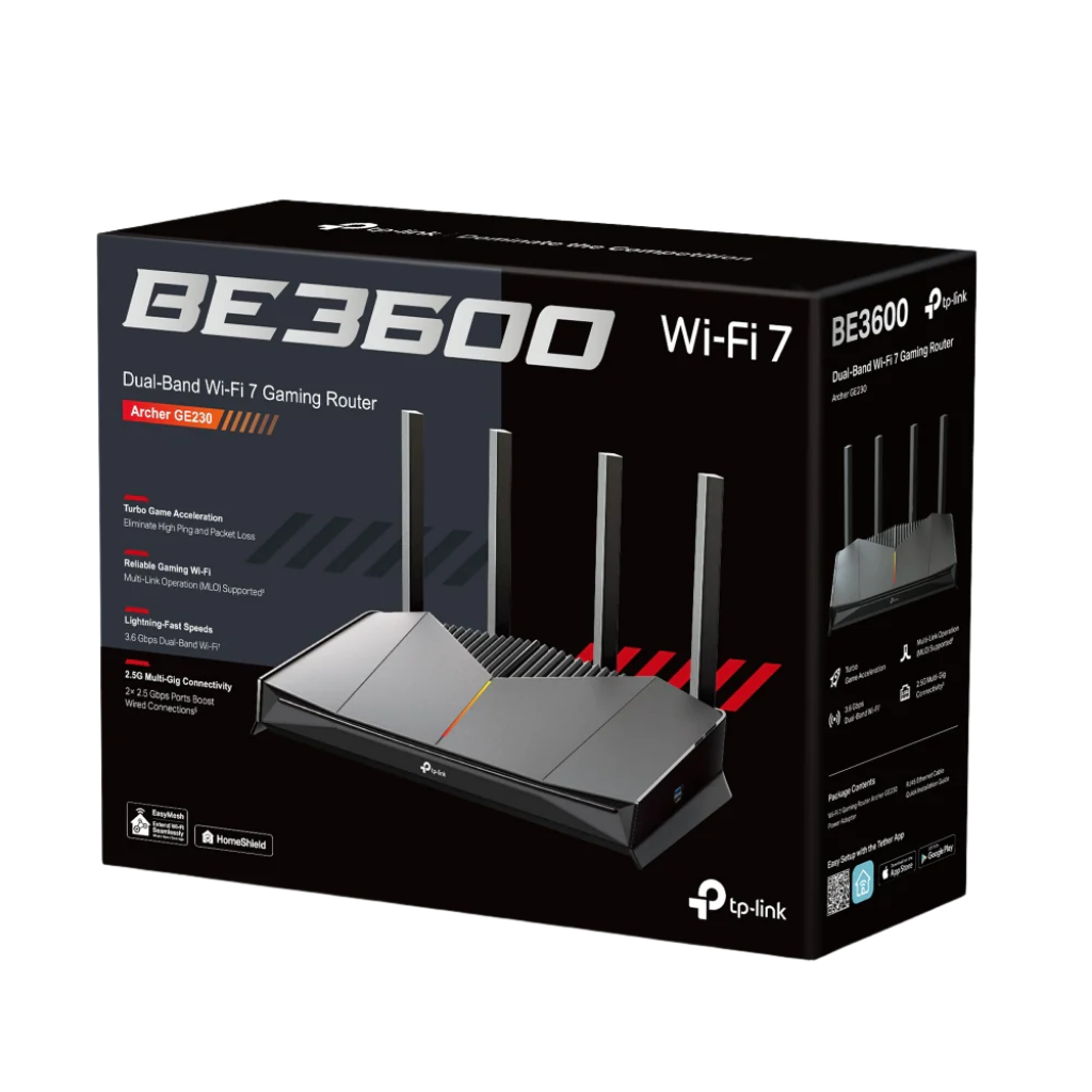 TP-Link Archer GE230 - WiFi 7 BE3600 Router – Jlite Customs Enterprise