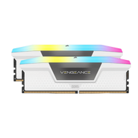 Corsair Vengeance RGB 2 x 16GB DDR5 C36 6400Mhz (White)