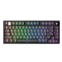 Leobog Hi75C Pro (Black Contour - Turquoise Switch)