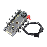 10 x 4 PIN PWM SATA FAN SPLITTER