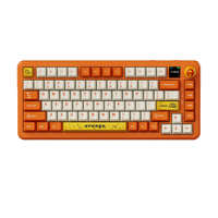 Ajazz AK820 Max with Screen (Orange White - Avocado Switch)